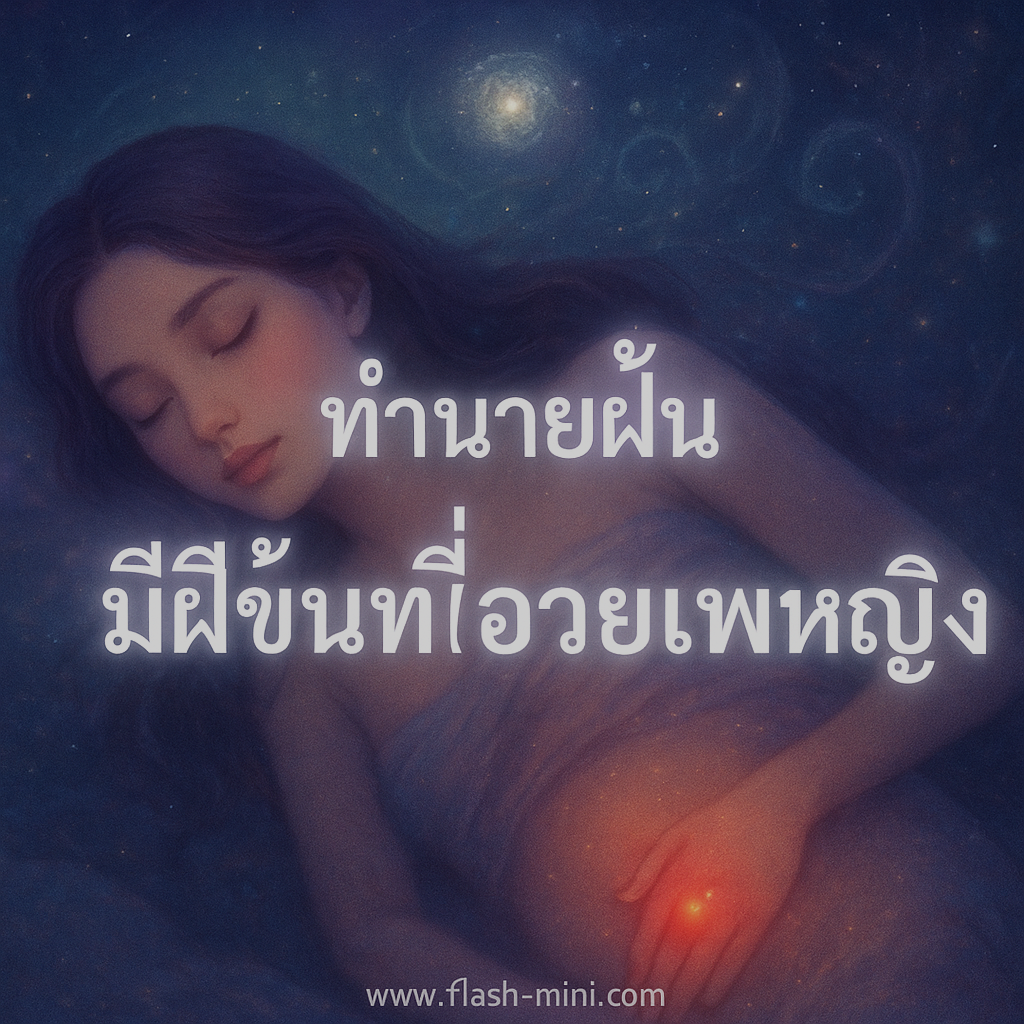 มีฝีขึ้นที่อวัยวะเพศหญิง
