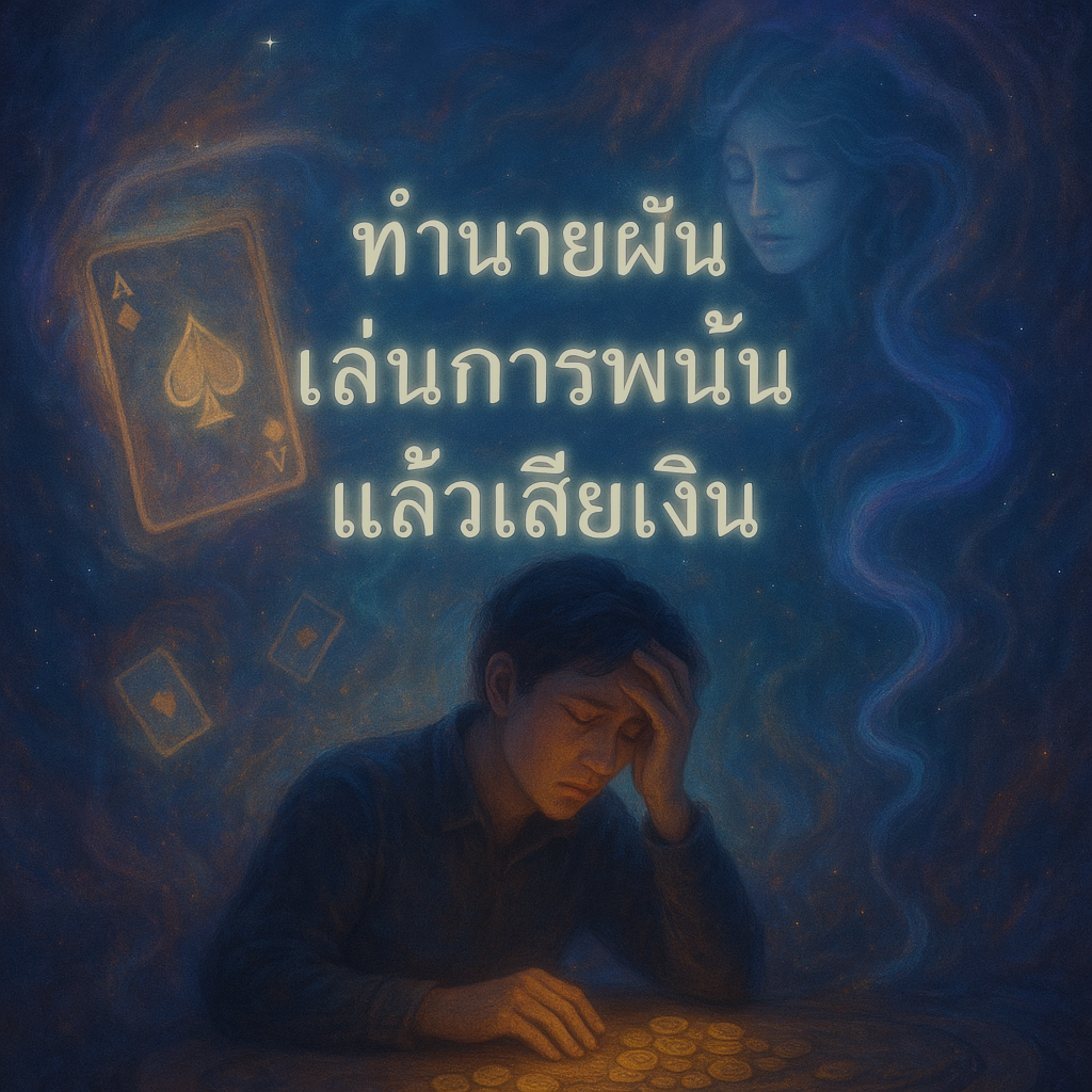 ทำนายฝัน เล่นการพนันแล้วเสียเงิน
