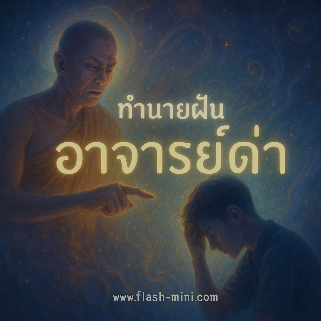 อาจารย์ด่า