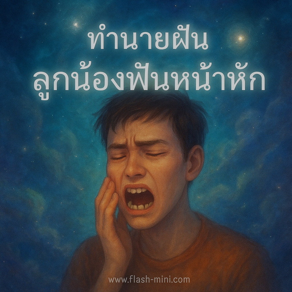 ลูกน้องฟันหน้าหัก