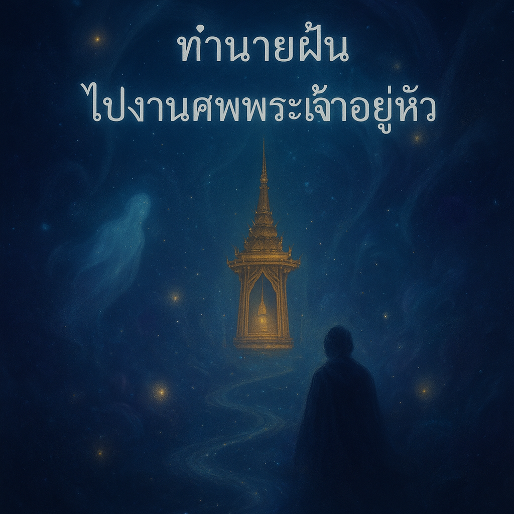 ทำนายฝันไปงานศพพระเจ้าอยู่หัว
