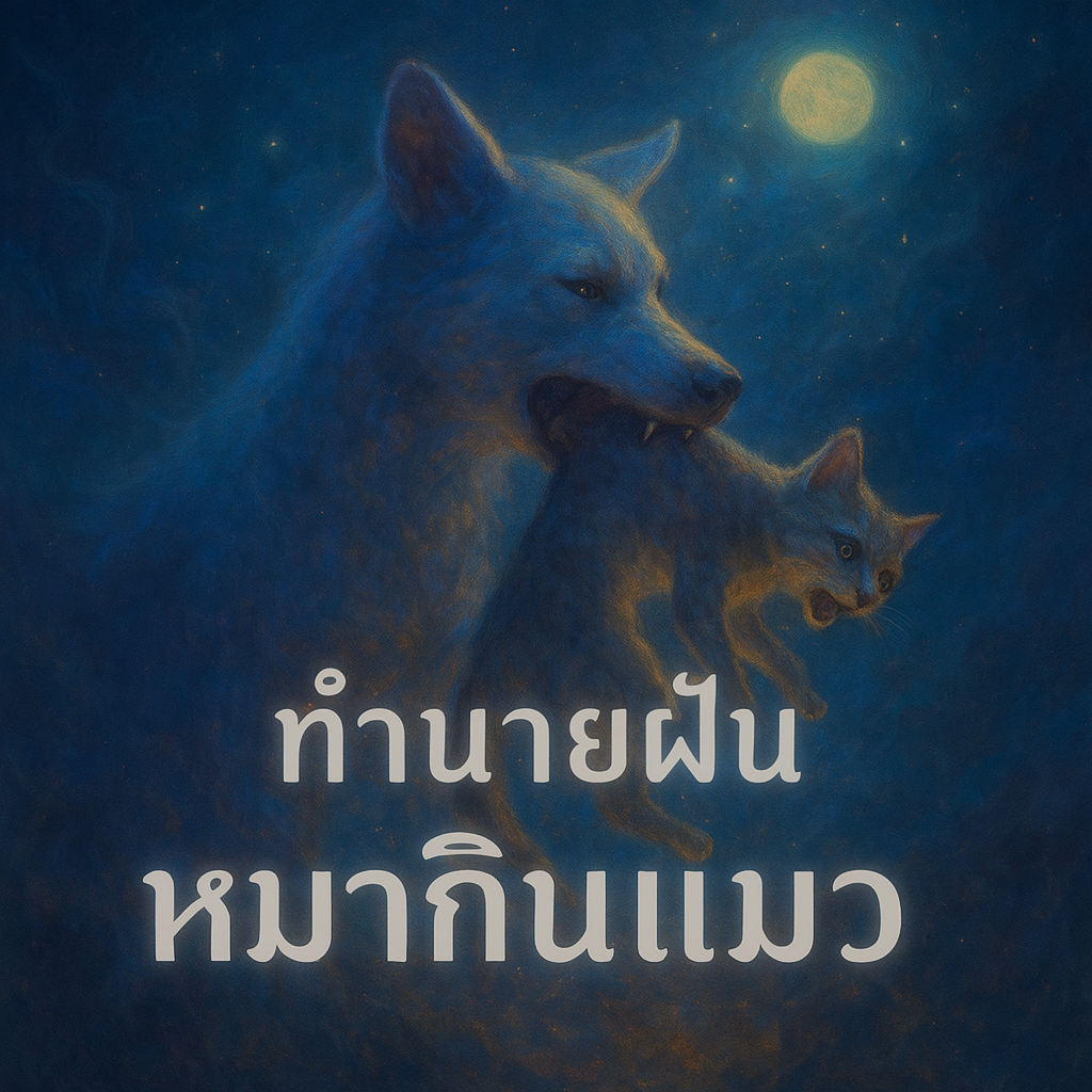 ทำนายฝันหมากินแมว