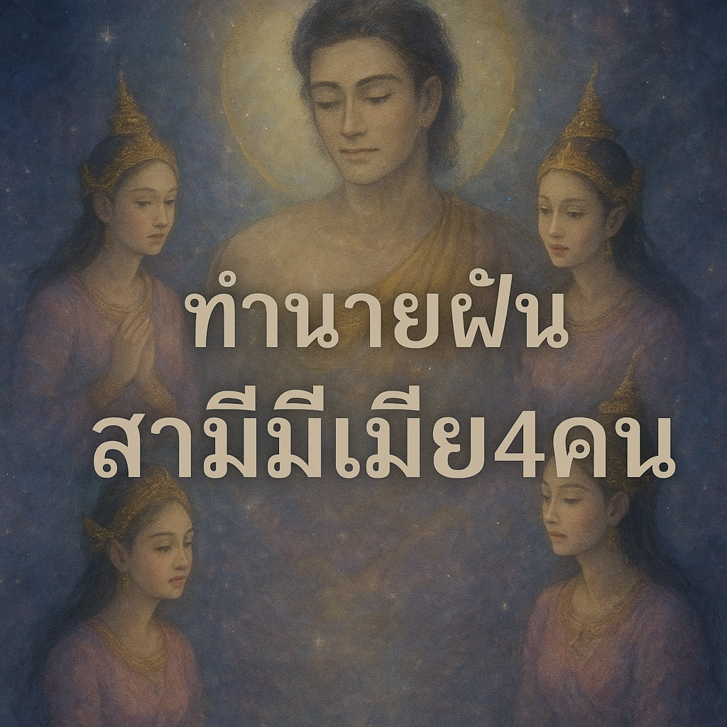 ทำนายฝัน สามีมีเมีย4คน