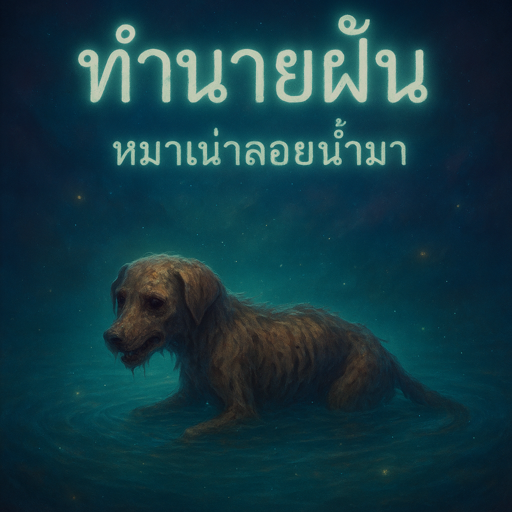 หมาเน่าลอยน้ำมา