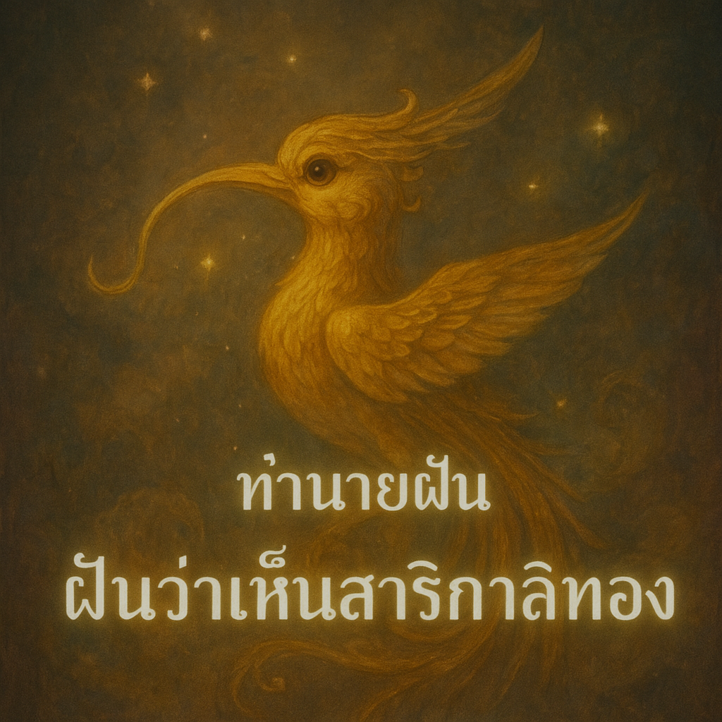 ฝันว่าเห็นสาริกาลิ้นทอง