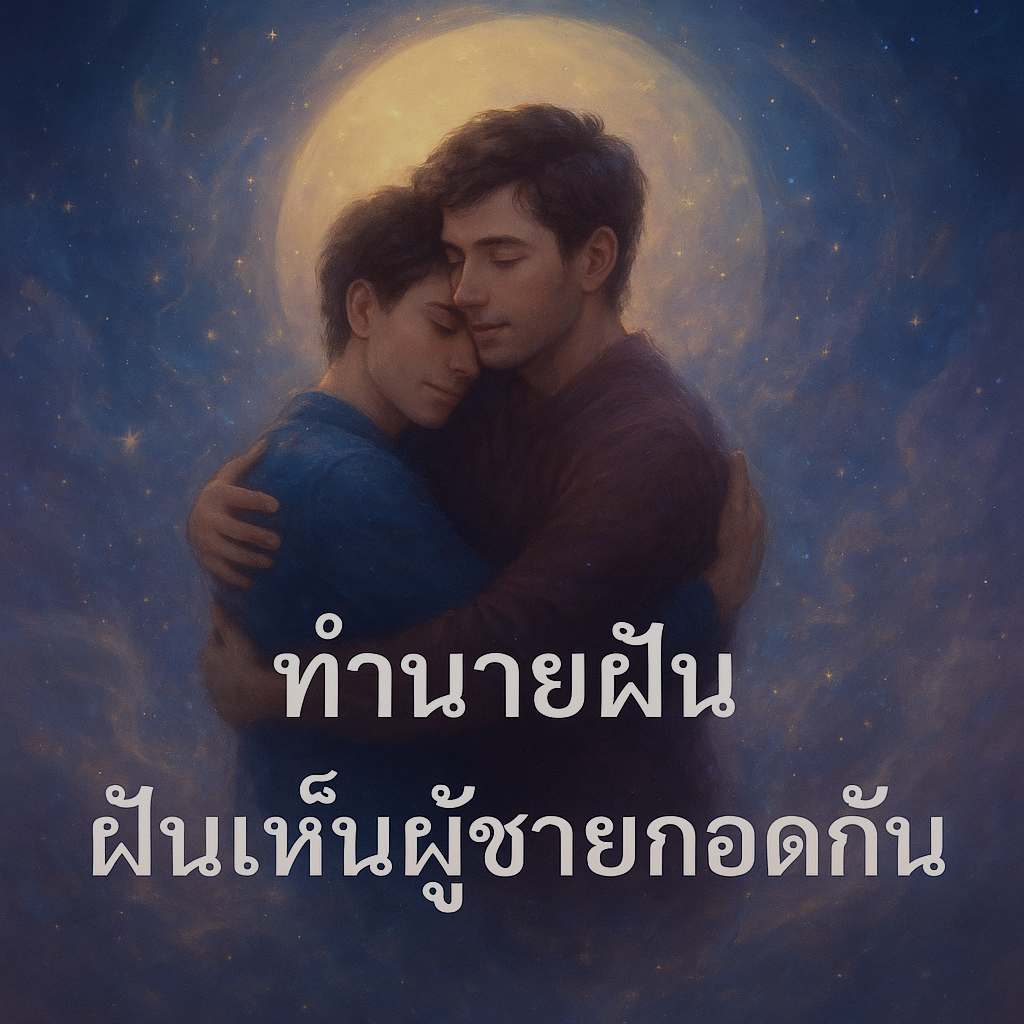 ฝันเห็นผู้ชายกอดกัน