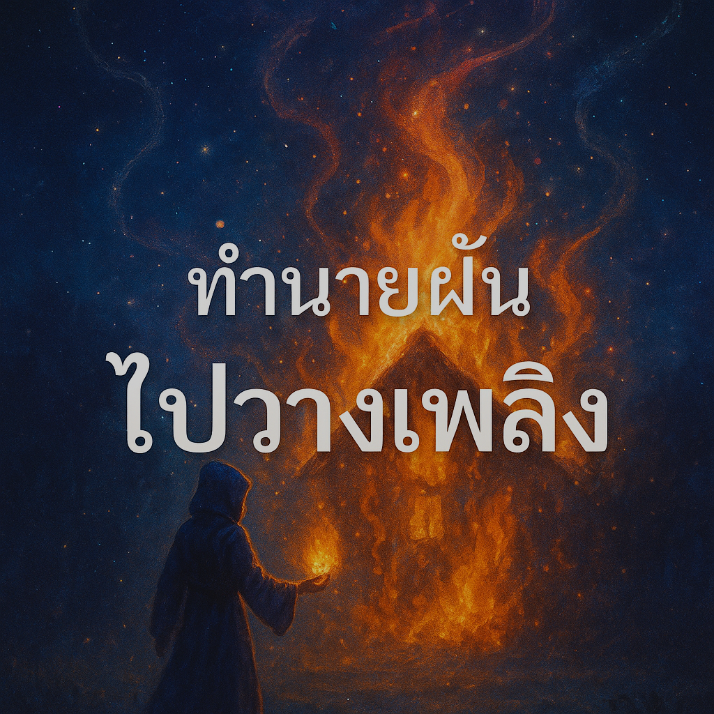 ทำนายฝัน ไปวางเพลิง