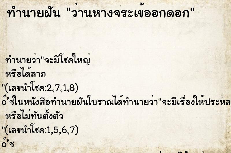 ทำนายฝัน ว่านหางจระเข้ออกดอก ทำนายฝัน ว่านหางจระเข้ออกดอก