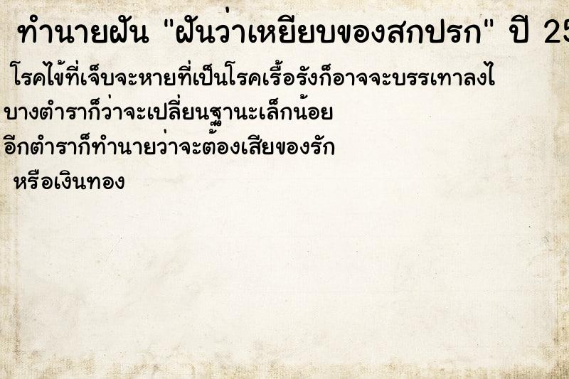 ทำนายฝัน ฝันว่าเหยียบของสกปรก ทำนายฝัน ฝันว่าเหยียบของสกปรก