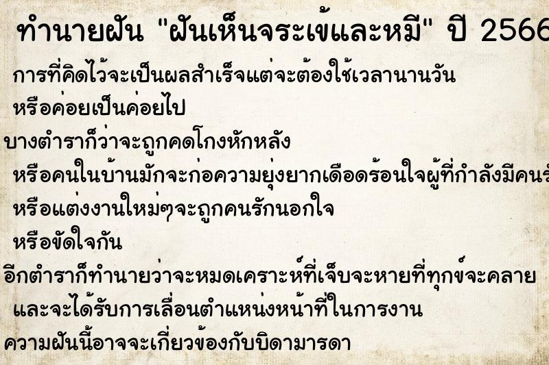 ทำนายฝัน ฝันเห็นจระเข้และหมี ทำนายฝัน ฝันเห็นจระเข้และหมี