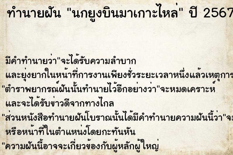 ทำนายฝัน นกยูงบินมาเกาะไหล่ ทำนายฝัน นกยูงบินมาเกาะไหล่