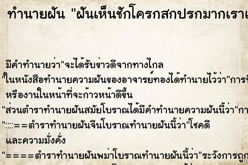 ทำนายฝัน ฝันเห็นชักโครกสกปรกมากเราเป็นคนทำความสะอาด ทำนายฝัน ฝันเห็นชักโครกสกปรกมากเราเป็นคนทำความสะอาด