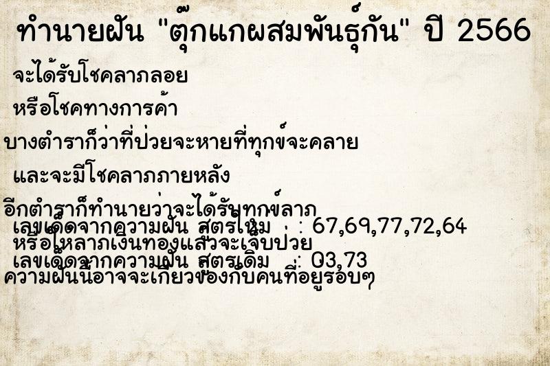 ทำนายฝันตุ๊กแกผสมพันธุ์กัน ทำนายฝันทำนายฝันตุ๊กแกผสมพันธุ์กัน