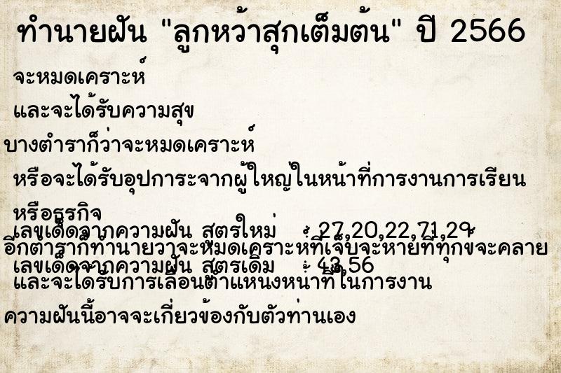 ทำนายฝัน ลูกหว้าสุกเต็มต้น ทำนายฝัน ลูกหว้าสุกเต็มต้น