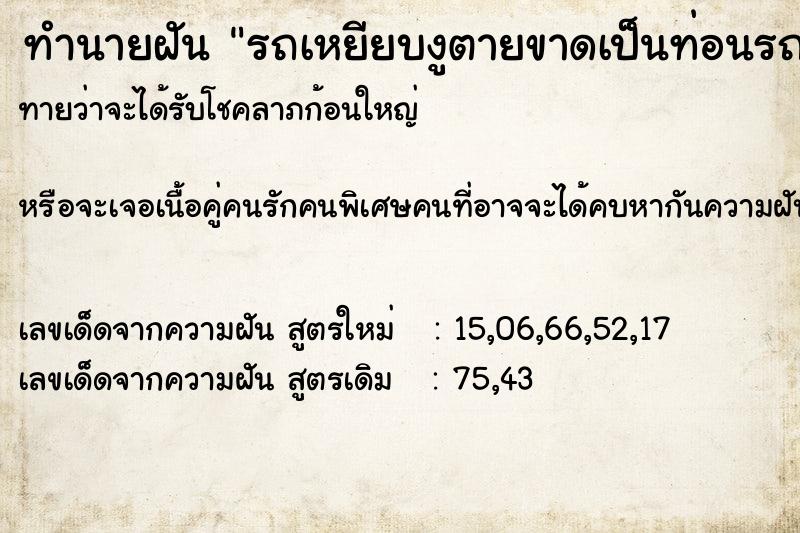 ทำนายฝันรถเหยียบงูตายขาดเป็นท่อนรถเหยียบงูตายคอขาด ทำนายฝันทำนายฝันรถเหยียบงูตายขาดเป็นท่อนรถเหยียบงูตายคอขาด