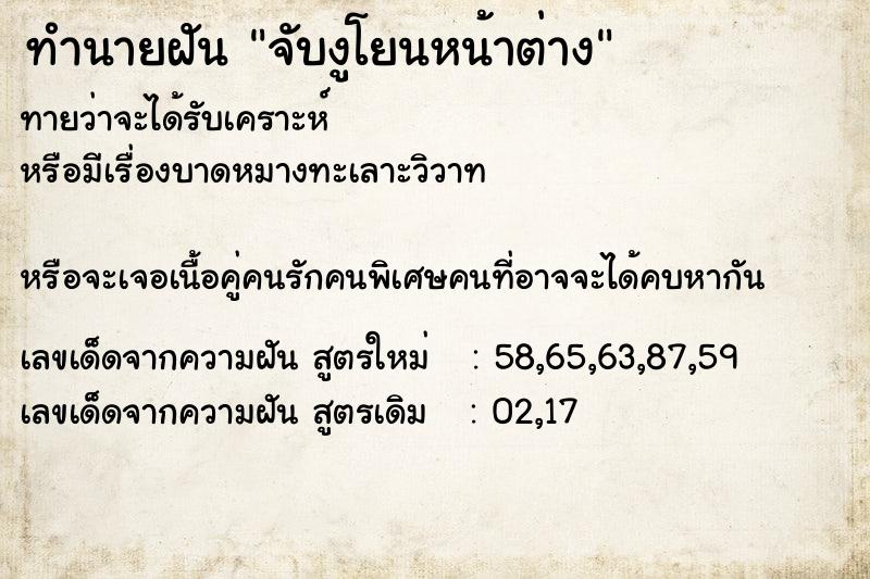 ทำนายฝันจับงูโยนหน้าต่าง ทำนายฝันทำนายฝันจับงูโยนหน้าต่าง