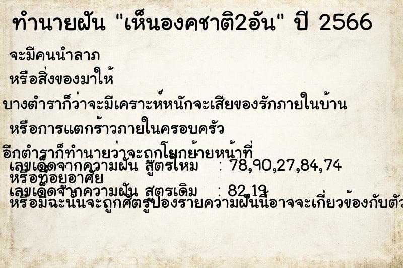 ทำนายฝัน เห็นองคชาติ2อัน ตำราโบราณ แม่นที่สุดในโลก