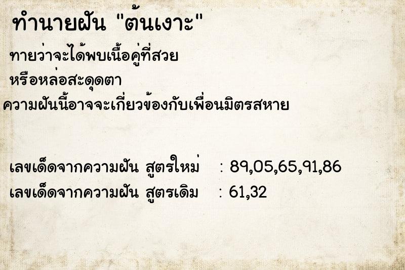 ทำนายฝันต้นเงาะ ทำนายฝันทำนายฝันต้นเงาะ