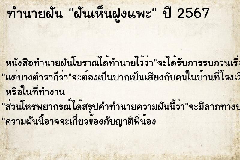 ทำนายฝัน ฝันเห็นฝูงแพะ ทำนายฝัน ฝันเห็นฝูงแพะ