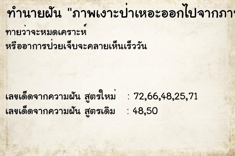 ทำนายฝันภาพเงาะป่าเหอะออกไปจากภาพวาด ทำนายฝันทำนายฝันภาพเงาะป่าเหอะออกไปจากภาพวาด