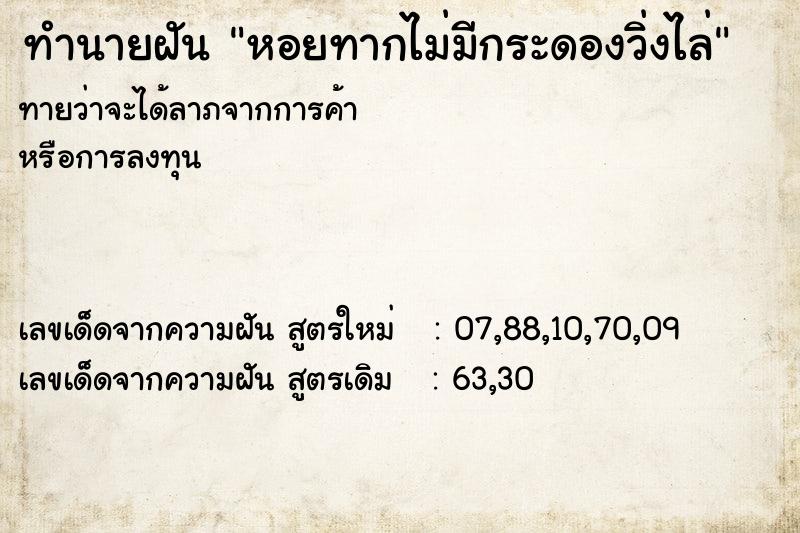 ทำนายฝันหอยทากไม่มีกระดองวิ่งไล่ ทำนายฝันทำนายฝันหอยทากไม่มีกระดองวิ่งไล่