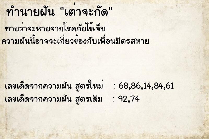 ทำนายฝัน เต่าจะกัด ทำนายฝัน เต่าจะกัด