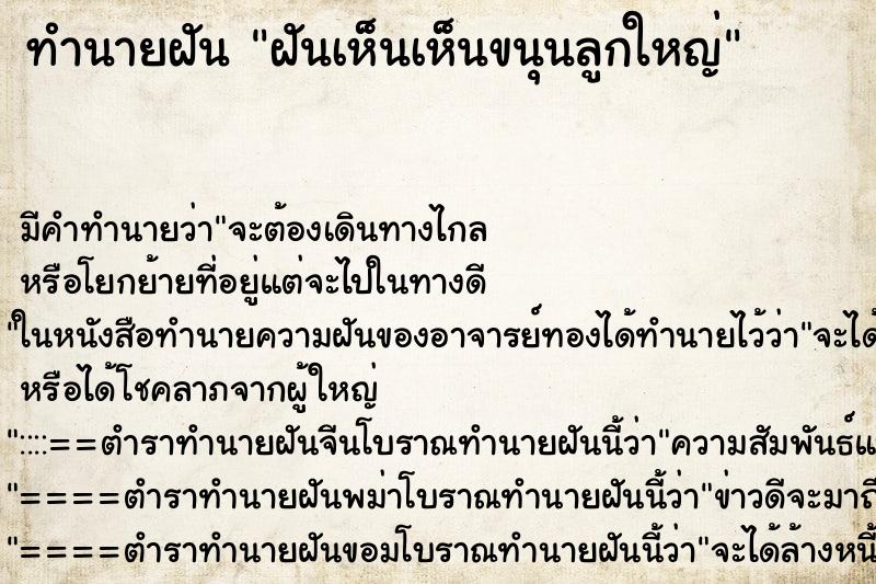 ทำนายฝันฝันเห็นเห็นขนุนลูกใหญ่ ทำนายฝันทำนายฝันฝันเห็นเห็นขนุนลูกใหญ่