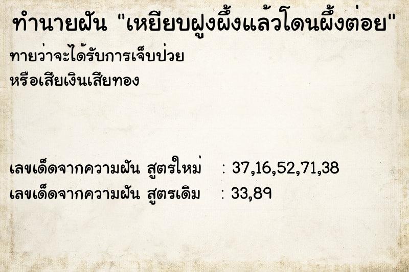 ทำนายฝันเหยียบฝูงผึ้งแล้วโดนผึ้งต่อย ทำนายฝันทำนายฝันเหยียบฝูงผึ้งแล้วโดนผึ้งต่อย