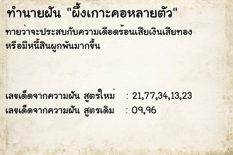 ทำนายฝัน ผึ้งเกาะคอหลายตัว ทำนายฝัน ผึ้งเกาะคอหลายตัว
