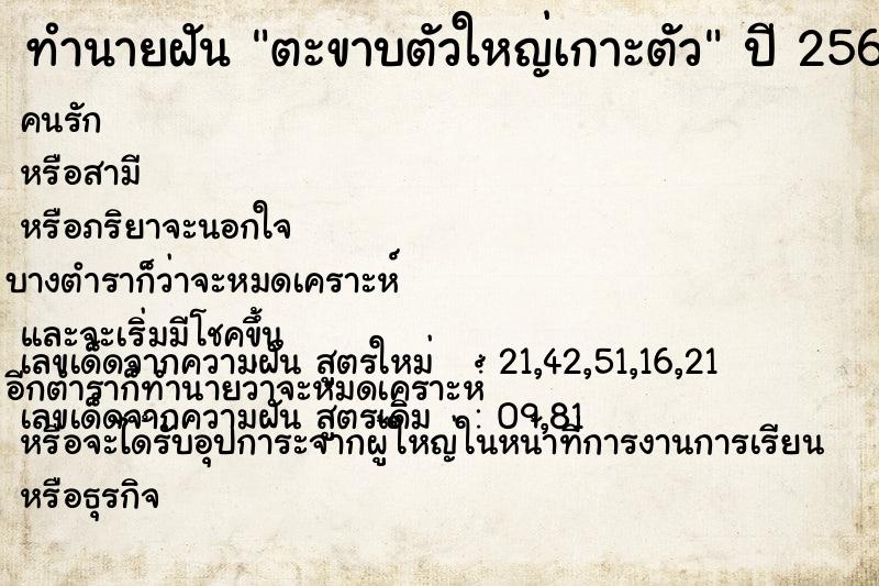 ทำนายฝันทำนายฝันตะขาบตัวใหญ่เกาะตัว
