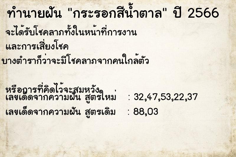 ทำนายฝัน กระรอกสีน้ำตาล ทำนายฝัน กระรอกสีน้ำตาล