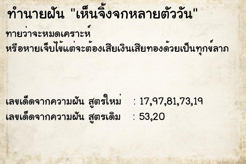 ทำนายฝัน เห็นจิ้งจกหลายตัววัน ทำนายฝัน เห็นจิ้งจกหลายตัววัน