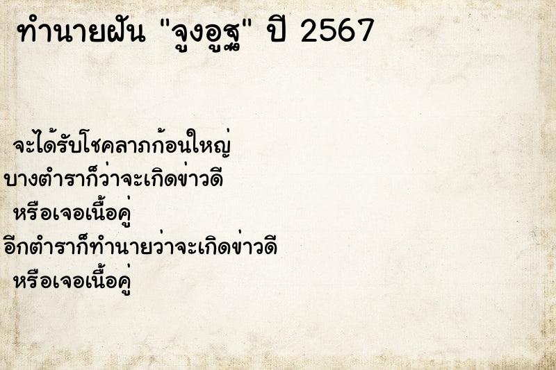 ทำนายฝันจูงอูฐ ทำนายฝันทำนายฝันจูงอูฐ