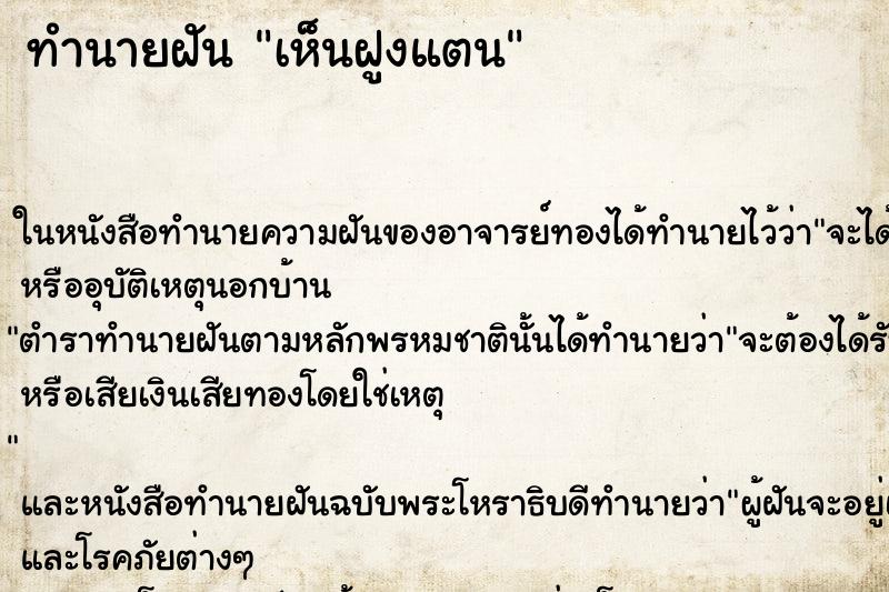 ทำนายฝันเห็นฝูงแตน ทำนายฝันทำนายฝันเห็นฝูงแตน