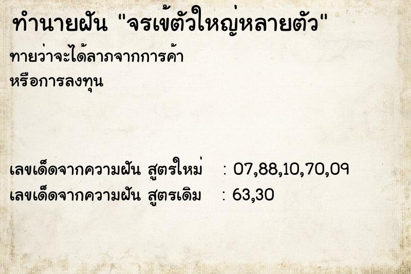 ทำนายฝันจรเข้ตัวใหญ่หลายตัว ทำนายฝันทำนายฝันจรเข้ตัวใหญ่หลายตัว