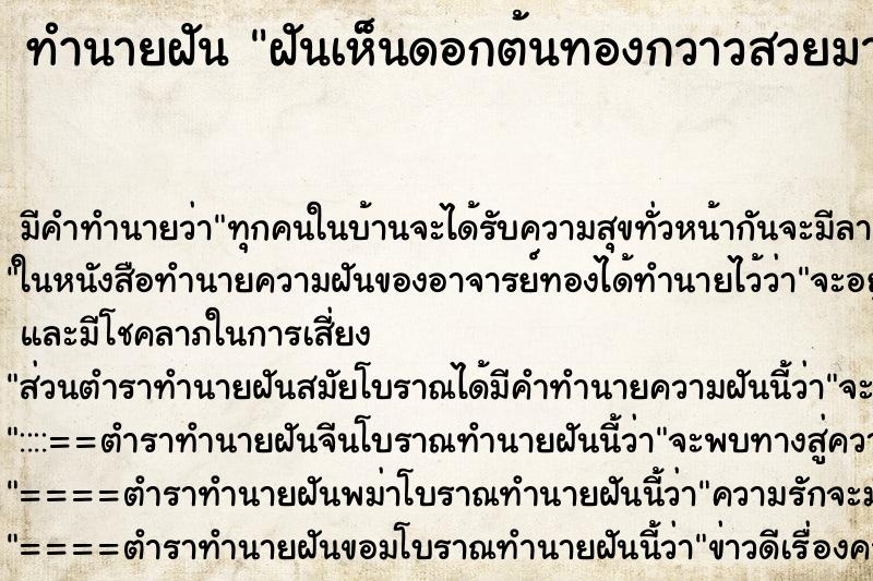 ทำนายฝันฝันเห็นดอกต้นทองกวาวสวยมาก ทำนายฝันทำนายฝันฝันเห็นดอกต้นทองกวาวสวยมาก