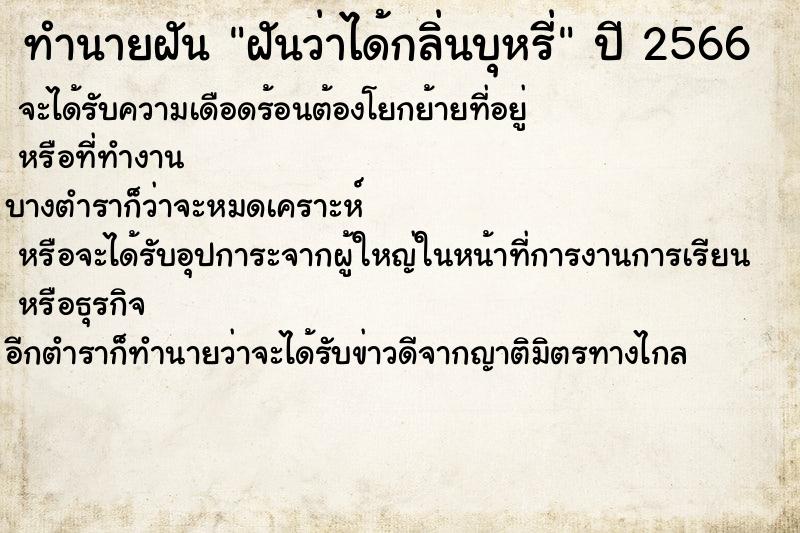 ทำนายฝันฝันว่าได้กลิ่นบุหรี่ ทำนายฝันทำนายฝันฝันว่าได้กลิ่นบุหรี่