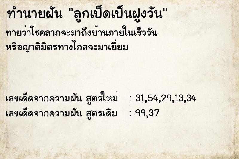 ทำนายฝัน ลูกเป็ดเป็นฝูงวัน ทำนายฝัน ลูกเป็ดเป็นฝูงวัน