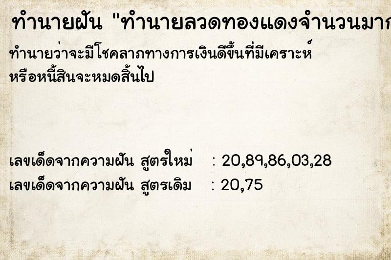 ทำนายฝันทำนายลวดทองแดงจำนวนมาก ทำนายฝันทำนายฝันทำนายลวดทองแดงจำนวนมาก