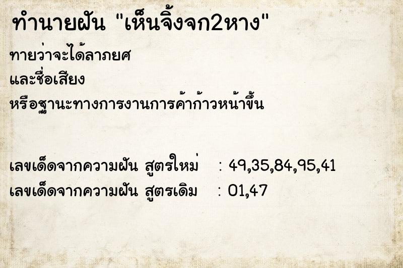 ทำนายฝันเห็นจิ้งจก2หาง ทำนายฝันทำนายฝันเห็นจิ้งจก2หาง