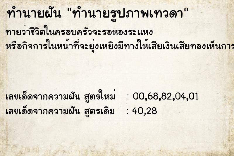 ทำนายฝันทำนายรูปภาพเทวดา ทำนายฝันทำนายฝันทำนายรูปภาพเทวดา