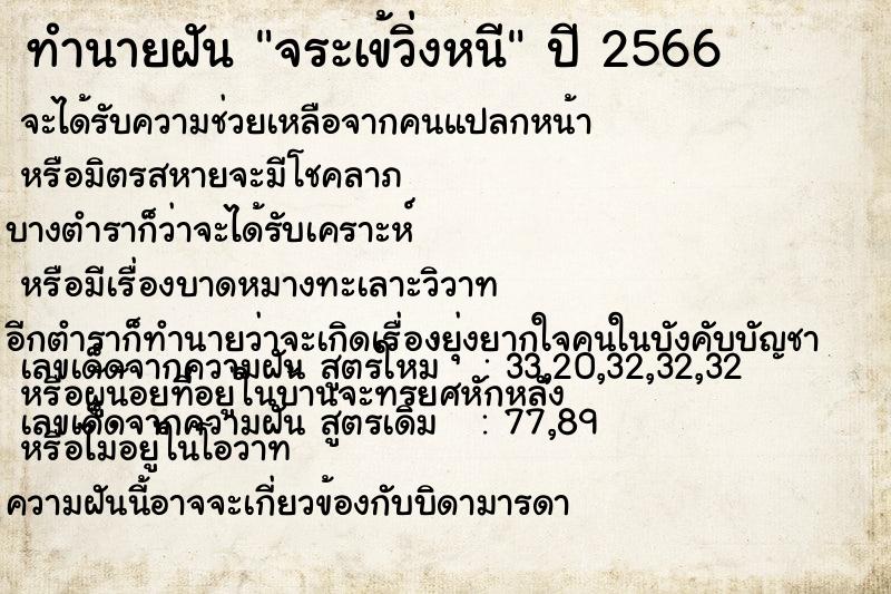 ทำนายฝัน จระเข้วิ่งหนี แม่นๆ ฟรี ด้วยตำราหนังสือทำนายฝันโบราณ ทำนายฝันจระเข้วิ่งหนี