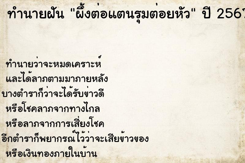 ทำนายฝัน ผึ้งต่อแตนรุมต่อยหัว ทำนายฝัน ผึ้งต่อแตนรุมต่อยหัว