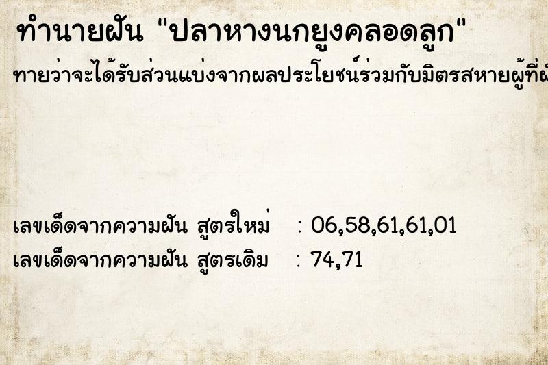 ทำนายฝันปลาหางนกยูงคลอดลูก ทำนายฝันทำนายฝันปลาหางนกยูงคลอดลูก