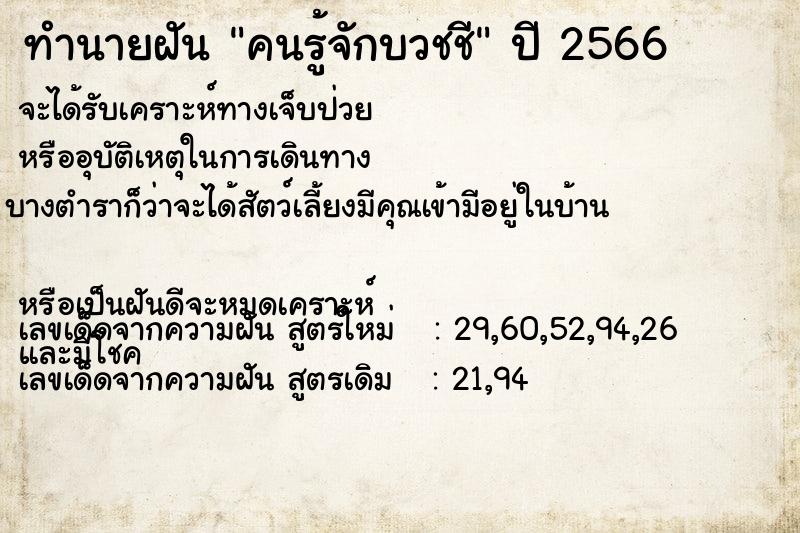 ทำนายฝัน คนรู้จักบวชชี แม่นๆ ฟรี ด้วยตำราหนังสือทำนายฝันโบราณ ทำนายฝันคนรู้จักบวชชี