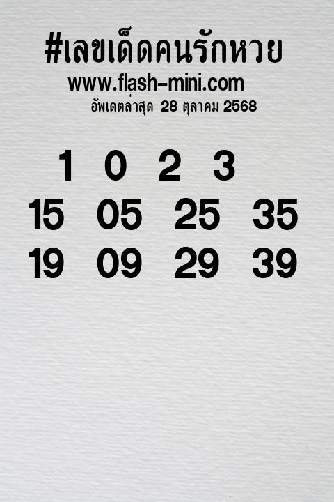  #งวดนี้รวย #เลขเด็ด #งวดนี้ #คนรักหวย #เลขท้าย #เลขดัง #เลขอั้น #หวย2ตัว 