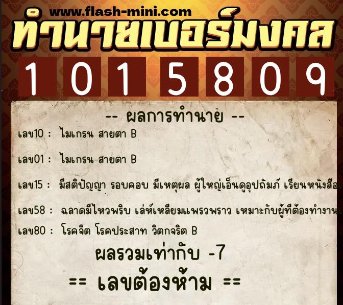 ทำนายเบอร์มงคล 0XX-1015809 ทำนายเบอร์มงคล หมายเลข 068-101580 ทำนายเบอร์มงคล 0XX-1015809 ทำนายเบอร์มงคล หมายเลข 068-101580