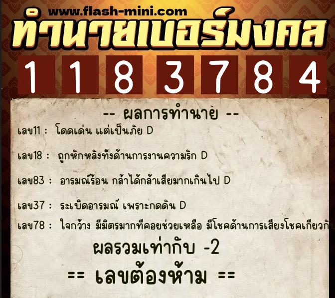 ทำนายเบอร์มงคล 0XX-1183784 ทำนายเบอร์มงคล หมายเลข 092-118378 ทำนายเบอร์มงคล 0XX-1183784 ทำนายเบอร์มงคล หมายเลข 092-118378