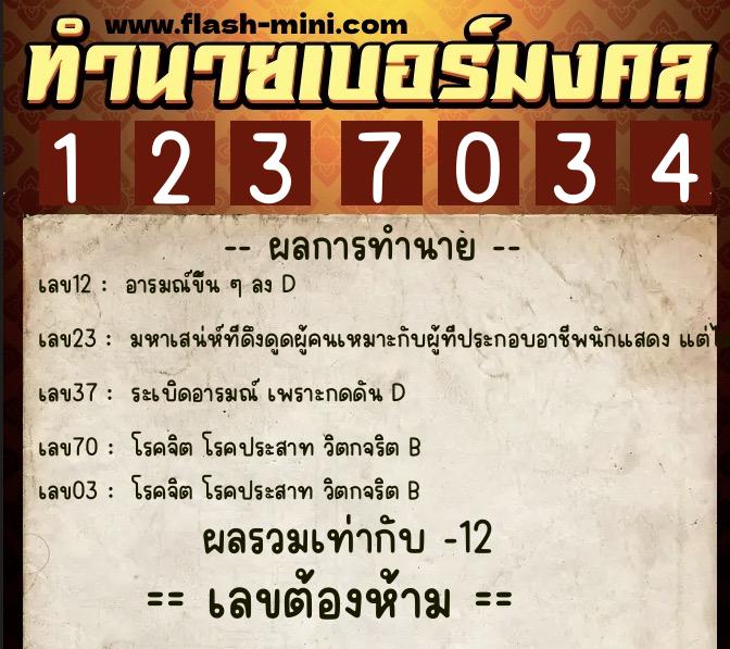 ทำนายเบอร์มงคล 0XX-1237034 ทำนายเบอร์มงคล หมายเลข 089-123703 ทำนายเบอร์มงคล 0XX-1237034 ทำนายเบอร์มงคล หมายเลข 089-123703