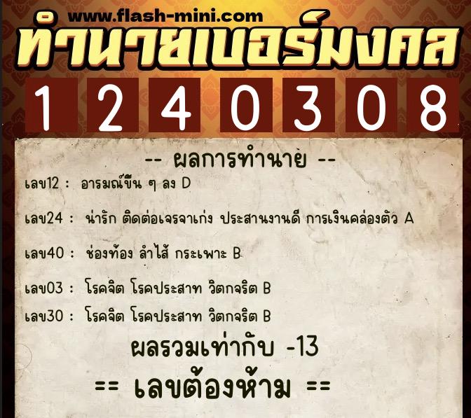 ทำนายเบอร์มงคล 0XX-1240308 ทำนายเบอร์มงคล หมายเลข 089-124030 ทำนายเบอร์มงคล 0XX-1240308 ทำนายเบอร์มงคล หมายเลข 089-124030